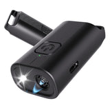Ultrasonic Dog Bark Deterrent Device with LED Flashlight Rechargeable Pet Dog Repeller Dog Chaser for Small/Medium/Large Dogs