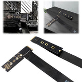 M.2 NVME Extender NGFF M-Key PCIe4.0 SSD Extention Card M.2 NVMe SSD Extension Cable for M.2 2230 2242 2260 2280 SSD