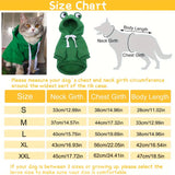 Dog Red Christmas Elk Costumes Winter Pets Hoodie Warm Sweatshirts with Pockets for Small Medium Dogs Puppy Cats Party Clothes