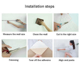 1-10pcs 70x70cm 3D Room Decor Decoration Self-adhesive Wall Stickers Foam Waterproof Anti-collision Wallpaper Ceiling Background