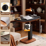 Fixed rotating lift, living room corner sofa coffee table office bedside table mobile air pressure computer table smallsidetable