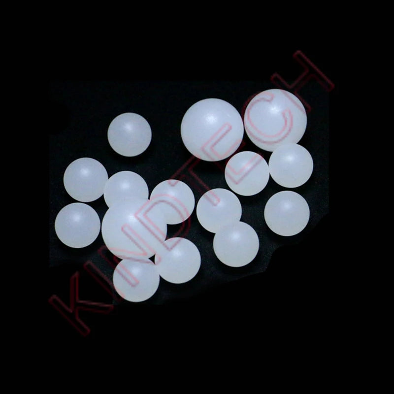1-100pcs 10mm~50mm PP Plastic Balls High Precision Solid Round Beads 10/10.5/11.1125/12/12.7/14/14.288/15/15.875/16/18 ~ 50mm