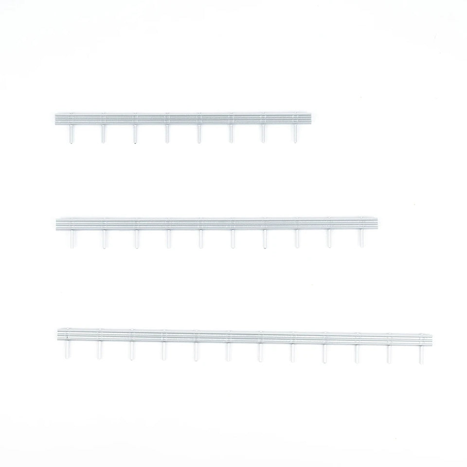 3Pcs/lot Miniature Highway Fence Guardrail Model Toys HO N 1:87 Railling Accessory For Railway Train Scene Layout Diorama Kits