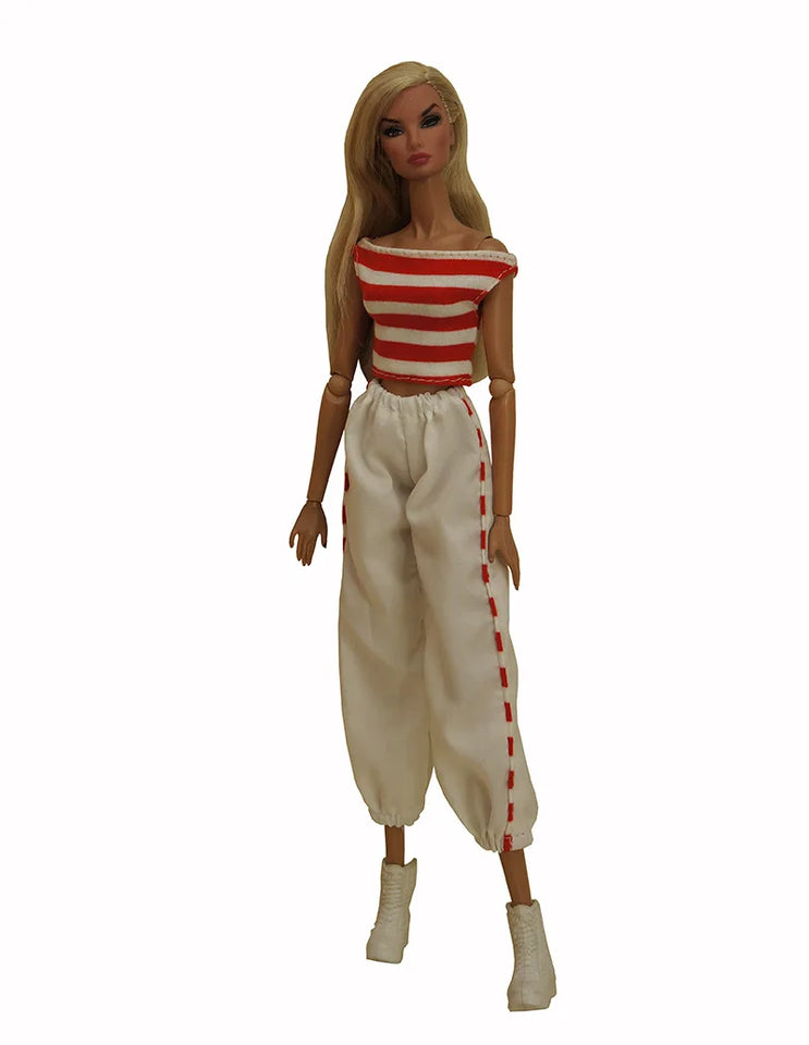 Doll Sportswear Commuting Attire For Babi Doll Clothes Accessories 30 CM Doll Dress,Blyth,Birthday Christmas Gifts