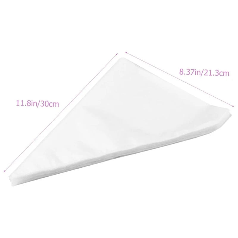 free shipping！Disposable Piping Bags 100 Pcs 27cm Pastry Bags for Cake Decorating Icing Baking Kitchen Tools