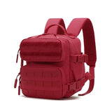 Mini Tactical Backpack for Women Camping Hiking Sports Gym Bag 9L Daily Travel Athlete Fitness Rucksack with Bottle Holder