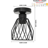 Nordic Simple Restaurant Lamp Postmodern Creative Art Personality Diamond Bar Bedroom Restaurant Entrance Ceiling Lamp