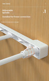 Adjustable Closet Organizer Shelf Set for Clothes ,Expandable Cabinet Divider for Dorm, Shoe Rack, Wardrobe Kitchen Storage Rack