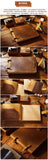 Genuine Leather Sketchbook Retro Painting Notebook Boy"s Girl Student Leather Binding Notebook Classic Handmade Notepad