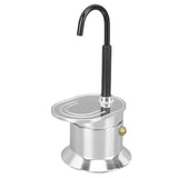 50ML Single Tube Moka Pot Cup Aluminum Alloy Spout Stovetop Italian Coffee Maker for Outdoor Parties Travel Kitchen Accessories