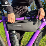 ROCKBROS Cycling Bicycle Bags Top Tube Front Frame Bag Waterproof MTB Road Triangle Pannier Dirt-resistant Bike Accessories Bags