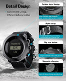NORTH EDG APACHE-D Men's Digital Free Dive Watch Outdoor Sport Watches Altitude Barometer Compass World Time Waterproof 100M