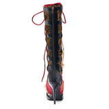 Fur Peep Toe Cross Tied Platform Sandal Boots Sexy Round Toe Thin Heel Zippeer New Arrivals Fashion Women Modern Boors