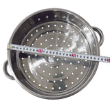 5 Tier 26 / 28 / 30cm Steam Cooker Steamer Pan Cook Food Veg Pot Stainless Steel