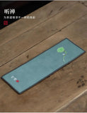 Double-sided tea towel, thickened tea cloth, absorbent towel, tea set, coffee table, tea tray, tea tablecloth, matcha table tea