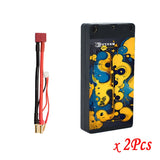 GNB 7.6V Rechargeable Battery 4600mAh For RC Racing Cars Four Drive Off-Road Spare Parts HV 100C 2S Lipo Battery