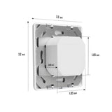 RAYZEEK PIR Motion Sensor Light Switch indoor,110V-265V, Occupancy Sensor,Vacancy Sensor,Manual On-Off 3 IN 1,Wall mounting
