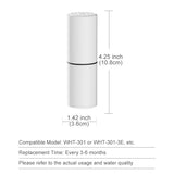 WHEELTON 3Pcs/lot Water Filter Cartridges For Shower Water Purifier Element Shower Filter Bathroom Accessories