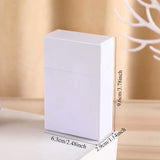 INS White 3 inch Korean Photocard Storage Box Photo Small Card Organizer Storage Case Desk Organizer Box School Stationery