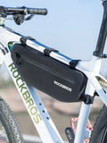 ROCKBROS Cycling Bicycle Bags Top Tube Front Frame Bag Waterproof MTB Road Triangle Pannier Dirt-resistant Bike Accessories Bags