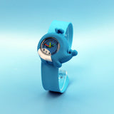 New Fashion Cartoon Animal Flash Light Girl Watches Kids Bracelet Silicone Strap Children Watch Clock Reloj Digital Wristwatches