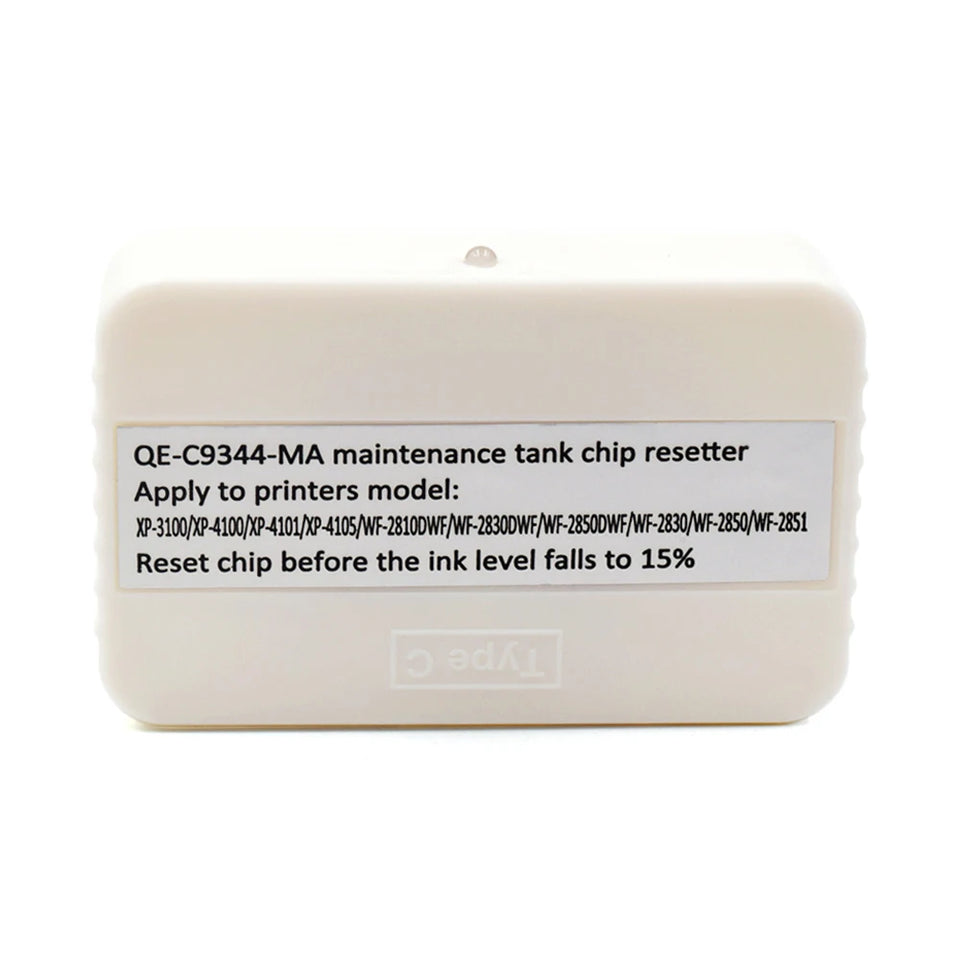 C9344 Maintenance Box Tank Chip Resetter For Epson L3560 L3550 L5590 XP-2100 2105 XP-3100 XP-3105 XP-4100 XP-4105 2810 Printer