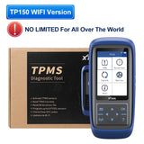 XTOOL TP150 WiFi TPMS Diagnostic Tool Program TS100 Sensor Read/Clear DTCs OBD2 TPMS Activate & Relearn All Sensors Free Update