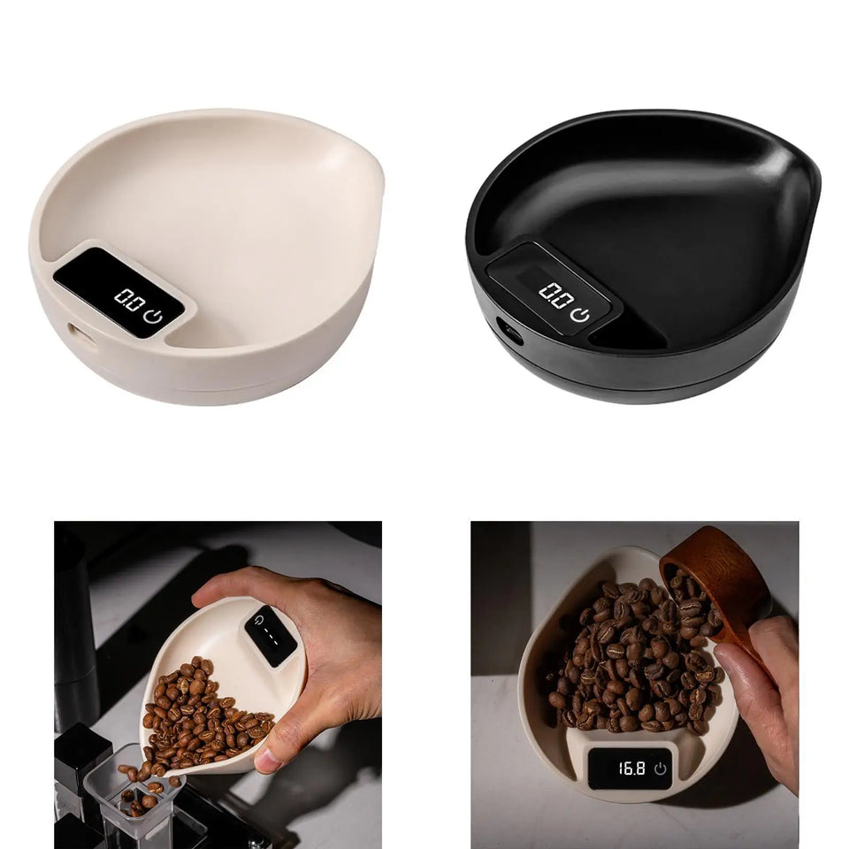 Coffee Scale LED Screen Precision Multifunction Portable Espresso Coffee Scale Waterproof for Coffee Barista Baking Home Kitchen