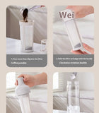 GIANXI Cold Brew Coffee Maker Home Cold Kettle Portable non-leaking Tea Cold Brew Cup Ice Drop Kettle Cold Brew Fruit Teapot
