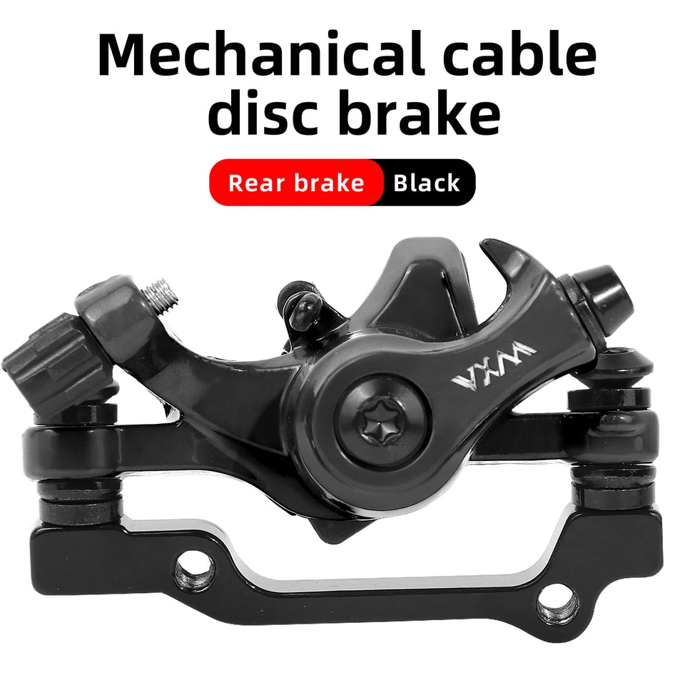 Bicycle Disc Brake Aluminum Alloy Mechanical Wire Pull Disc Brake MTB Bike MT200 160/180MM Caliper Hydraulic Disc Brake