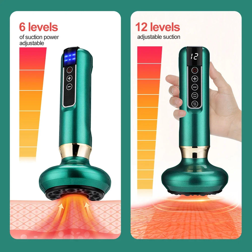 Handheld Body Fat Massager Cellulite Massager Adjustable Body Guasha Contouring & Sculpting Machine For Belly Cellulite Suction