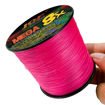 JOF X8 PE Braided Fishing Line Pesca Carp Multifilament Fly Wire Japanese Saltwater 1000M 500M 300M 18LB-78LB