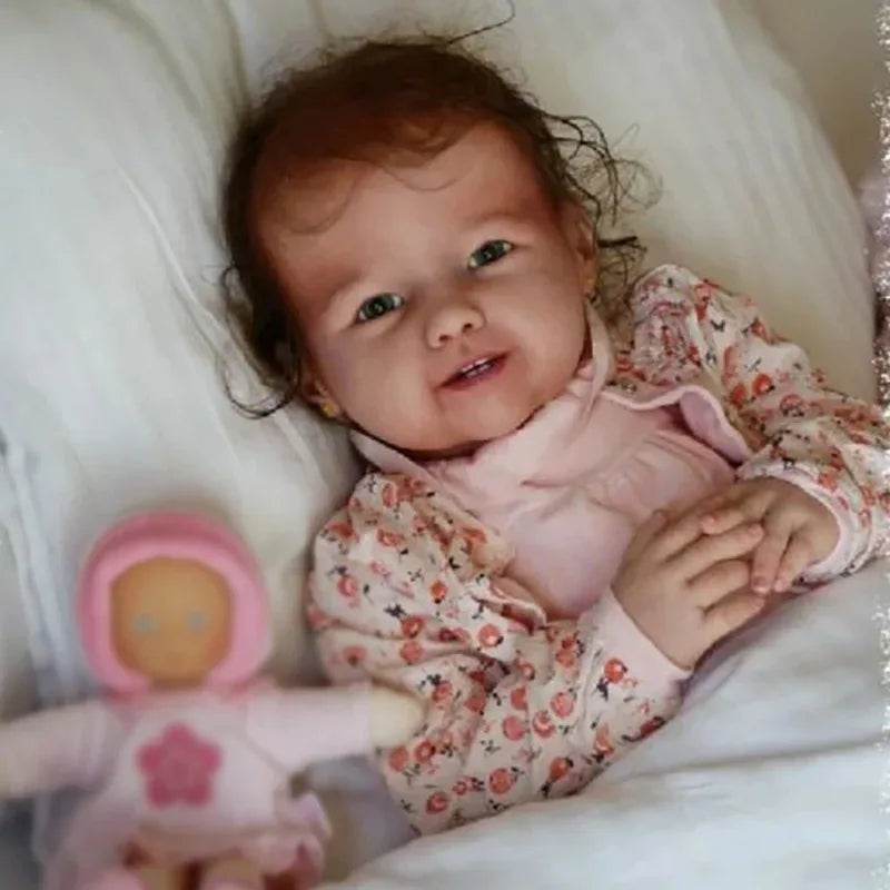 DIY Blank Doll Kit 30inch Huge Baby Reborn Toddler Madeleine with Body and Eyes Full Set Unfinished Doll Parts