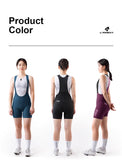 Lameda Bib Pants Shorts Women Cycling Seamless Breathable Cycling Bibs With Comfortable Pad Women's Cycling Shorts