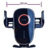 For Jaguar XE 2015 2016 2017-2021 Magnetic Car Phone Holder Magnet Mount Wireless Charging Phone Stand Customized Bracket Base