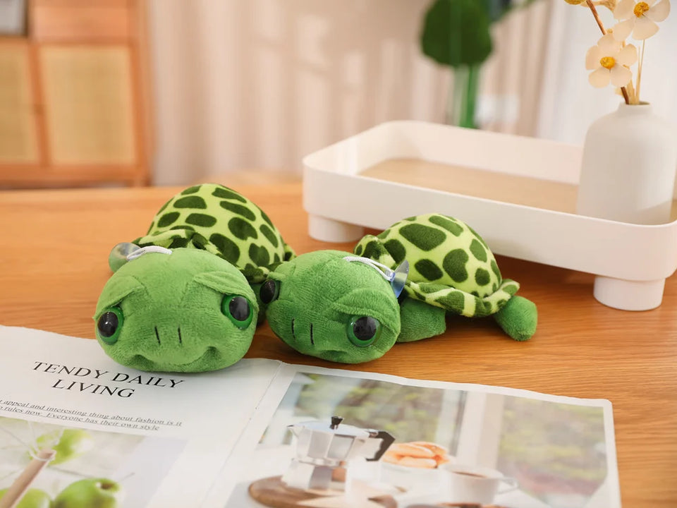 Big Eye Turtle Stuffed Animal - Turtle Plush Stuffed Animals, Mini Plushie for Kids Toys