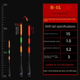 1Pcs Ultra Sensitive Electronic Float tail Electronic Floats Buoy Smart Float Top Gravity induction electronic tail drift