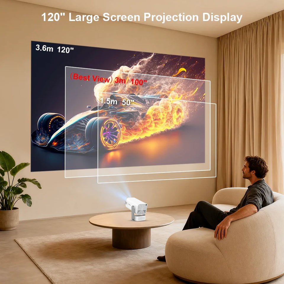 ThundeaL HD Mini Projector TD80 Pro Full HD 1080P 4K Video WIFI Android Portable Projector TD80Pro Home Theater Cinema PK TD80W