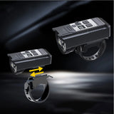 9LED Bike Light Type-C Rechargeable Bicycle Front Lights Intelligent Sensor MTB Flashlight Bike Headlight for Cycling Front Lamp