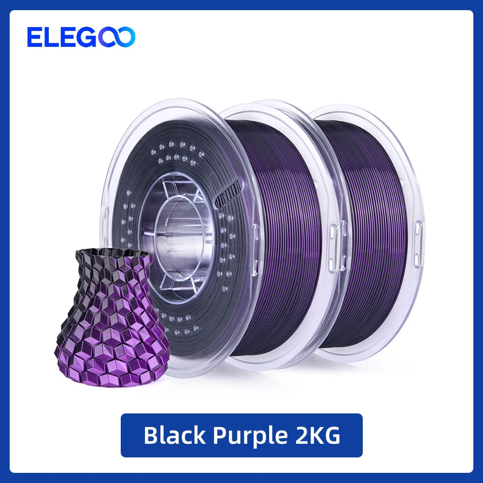 ELEGOO 5/10KG Silk Filament PLA 1.75mm 3D Printer Filament for FDM 3D Printers Elegoo PLA for Elegoo Centauri Carbon