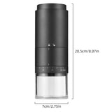 Portable Coffee Bean Grinder with 38 Grinding Setting Digital Power Display 5 Blades Ceramic Conical Burr One Button Start