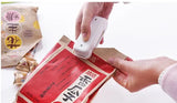 1PC Mini Bag Sealing Machine Package Sealer Bags Thermal Plastic Food Bag Closure Portable Sealer Food Packaging Heat Sealer