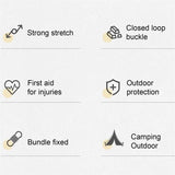 Outdoor Heavy Duty Bungee Cord Elastic Tie Strap String Carabiner Hooks Kayak Cycling Luggage Packing Ropes Camping Accessories