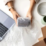 Buffer Filling Shockproof Foam Packaging Double Layer Padding Bubble Film Vibration Protection Bubble Cushioning Wrap Office Use