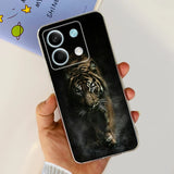 For Xiaomi Redmi Note 13 4G Case Cute Cat Butterfly Cover Soft Silicone Phone Case For Redmi Note 13 Pro Plus Note13 Full Bumper