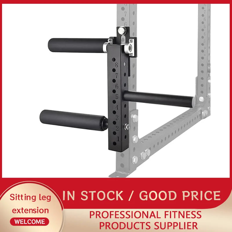 Sitting Leg Extension Device Trainer Leg Muscle Group Trainer Gym Assisted Leg Fitness Equipment Curl Machine Suitable for 16Mm/18Mm/26Mm/1Inch Aperture