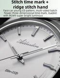 ADDIESDIVE AD2066 Men's Luxury Watch 10Bar Waterproof BGW9 Super Luminous 316L Stainless Steel reloj hombre VH31 Quartz Watches