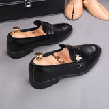 Mens Dress Shoes Formal Leather Shoe Fashion italy shoes Handmade Wedding Party Shoes Men Loafers Oxford Shoes