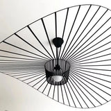 Italian Nordic Straw Hat Pendant Light Restaurant Art Living room Designer Industrial Retro Restaurant Kitchen Hanging Lights