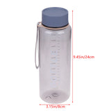 1000ML Plastic Water Bottle For Outdoor Sports Drinking Portable Sport Tea Coffee Cup Kitchen Tools Kids Water Bottle For School